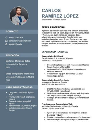 Se hacen currículums