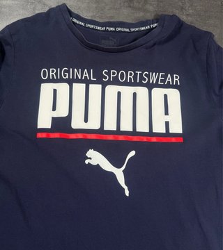 Camiseta Puma Talla L Azul Marino