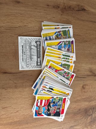 60 Cromos Liga Este 2017-18
