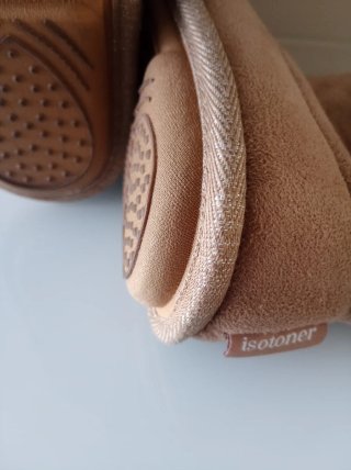 Botines casa Isotoner T.37 marrones