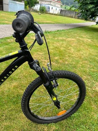 Bicicleta niño 20 MTB EXPL 500 Negra