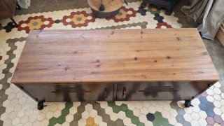 Mueble TV/Auxiliar Metal y Madera