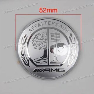 Emblema AMG para volante Mercedes 52/57 mm