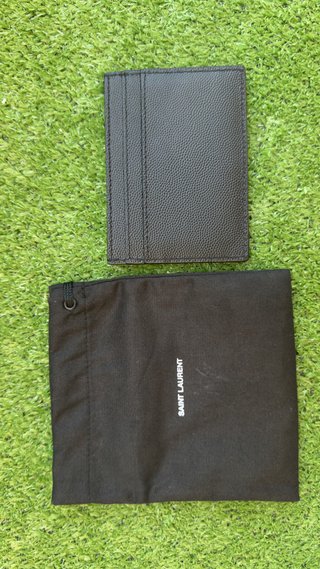 Tarjetero Yves Saint Laurent Hombre Negro
