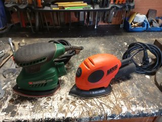 Lijadoras Parkside y Black+Decker 15€ cada una