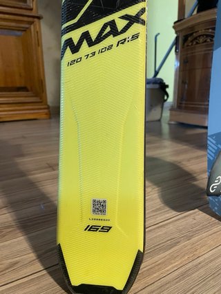 2Salomon X-MAX X10 + fijaciones Salomon – Esquís 1