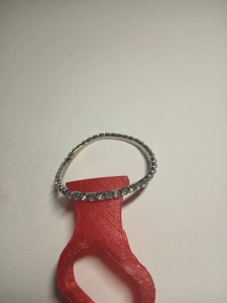 Pulsera de plata con circonitas