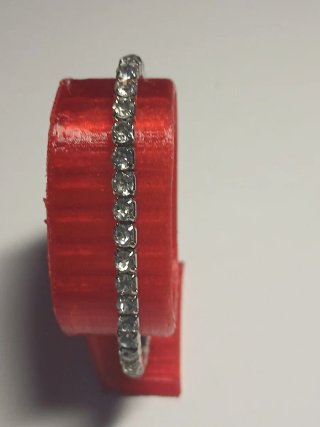 Pulsera de plata con circonitas