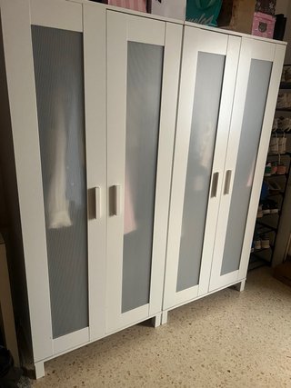 2 Armarios Blancos Pequeños
