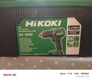 Taladro Atornillador Hikoki 18V