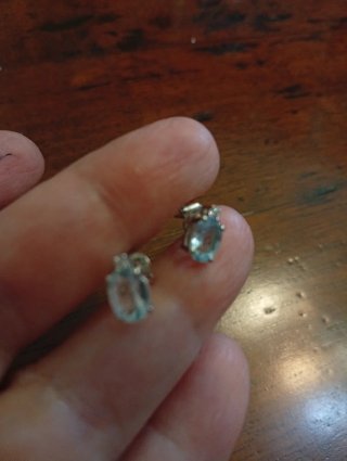 Parure oro bianco acquamarina e diamanti