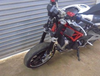 Colector escape aprilia shiver 750 . 19048