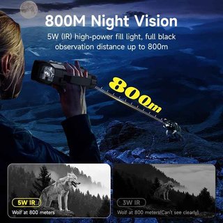 Binoculares Visión Nocturna 4K 800M