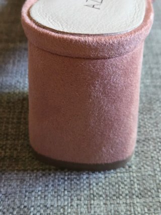 Sandalias Azarey Piel Rosa T39 Nuevas