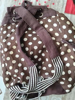 Lote Mochila de rayas, mochila y marcos de regalo