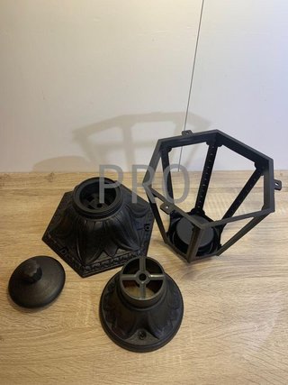 Farol de Pie Sobremuro Exterior Fumagalli