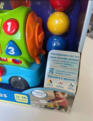 Camión Mezclador VTECH Colores 12-36 Meses