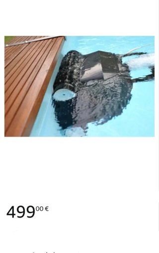 Robot Limpiafondos Eléctrico para Piscina