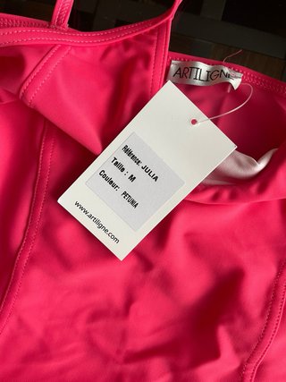 Maillot Ballet Artiligne Rosa Talla M