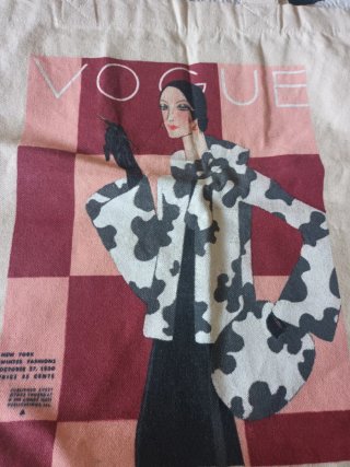 Bolso Tote Vogue Portada Vintage
