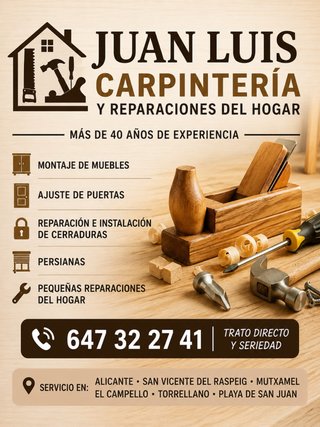 Ofrezco servicios de manitas