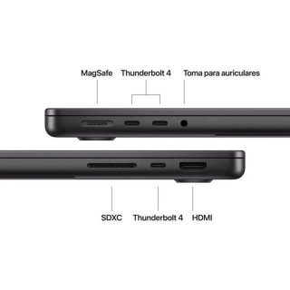 MacBook Pro 14 M5 16GB 1TB 10-Core GPU Negro