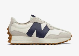 New Balance 327 Blanco y Azul