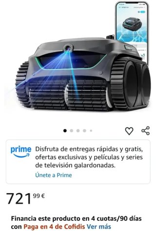 Robot Limpiafondos WYBOT C2 Vision AI