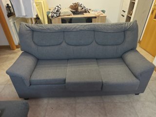 Sofá 3 plazas gris Ikea