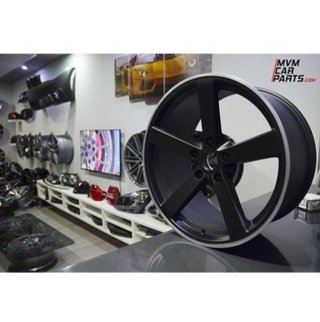 Juego de 4 Llantas 19 Fox MS003 Black Concave BM08