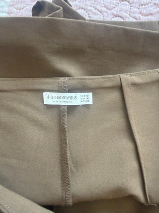 Falda pantalón verde oliva