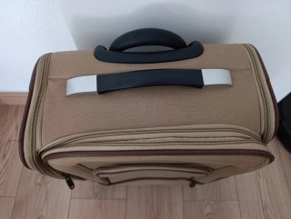 Maleta y mochila Catai beige