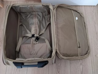 Maleta y mochila Catai beige