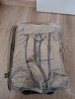 Maleta y mochila Catai beige