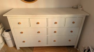 Cómoda 8 cajones Ikea Hemnes