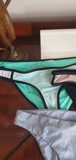 Lotto 3 slip bikini Calzedonia