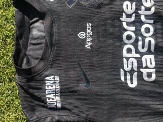 Camiseta Corinthians Nike Negra y Dorada