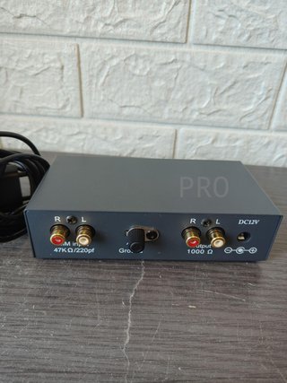 Preamplificador de phono - Hama