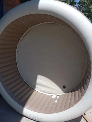 Spa Hinchable Intex Beige de 6 Personas y motor