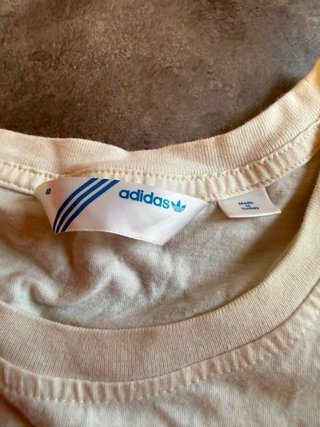 Camiseta Adidas Blanca Logo Trefoil Talla S