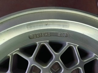 Llantas BMW tipo BBS
