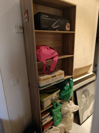 Estanterías de madera