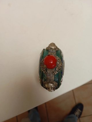 Frasco Râpé Sinon Tibetin Siglo XIX