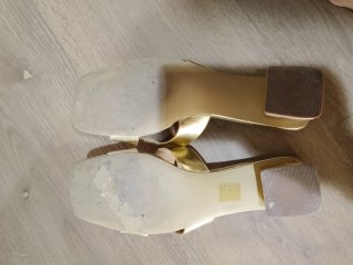 Sandalias doradas Corina talla 40