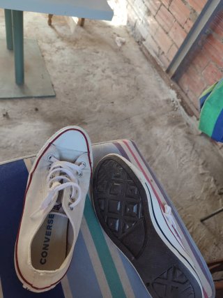 Converse All Star Blancas Talla 37