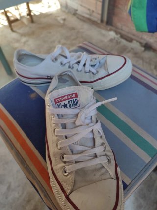 Converse All Star Blancas Talla 37