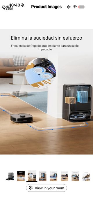 EUREKA J12 Ultra Robot Vacuum Cleaner and Floor Mo
