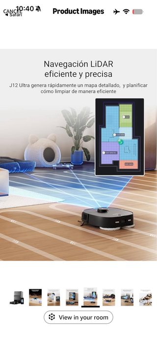 EUREKA J12 Ultra Robot Vacuum Cleaner and Floor Mo