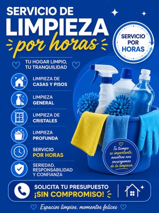 Limpieza por horas