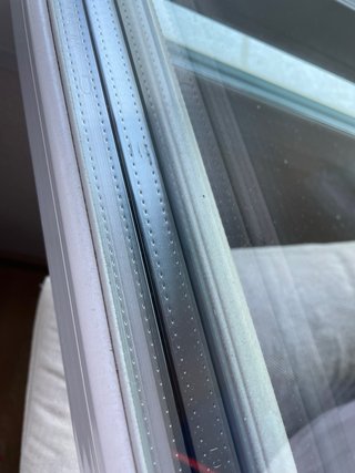 Cerramiento Ventanas de PVC blancas